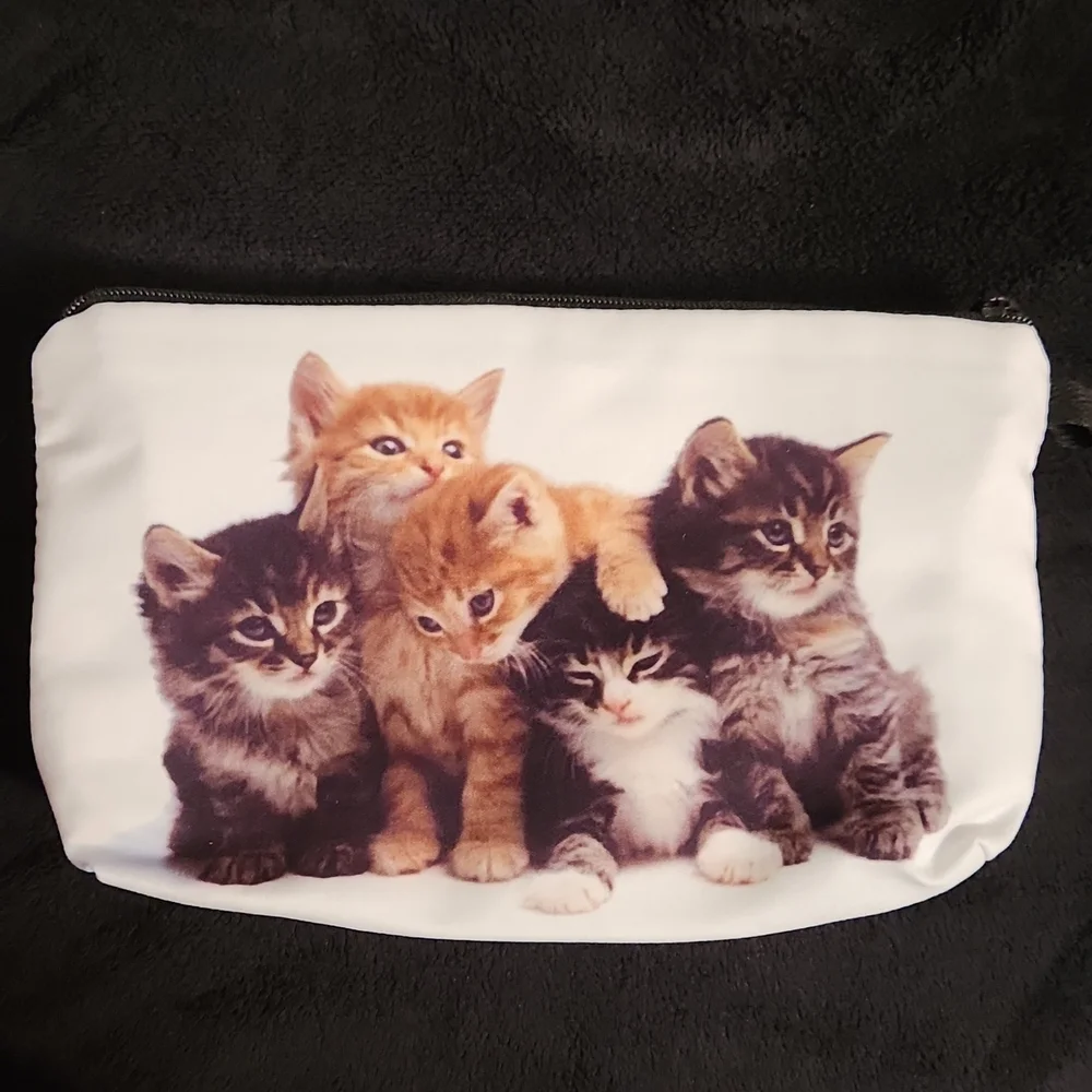 NEW - Cosmetic Bag, Storage Bag - CATS